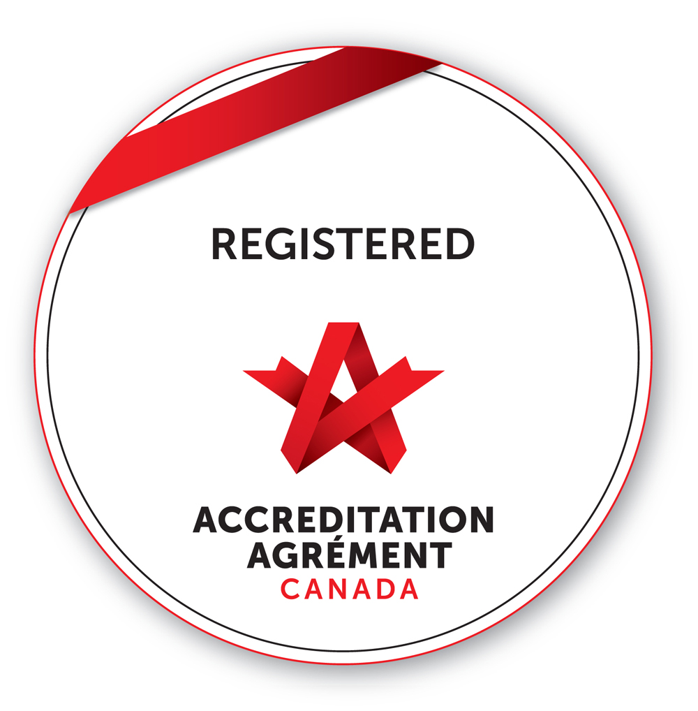 Registered - Accreditation Canada badge