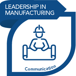 RapidSkills: Leadership in Manufacturing micro-certificate - Communication module badge