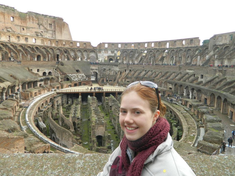 student in Rome