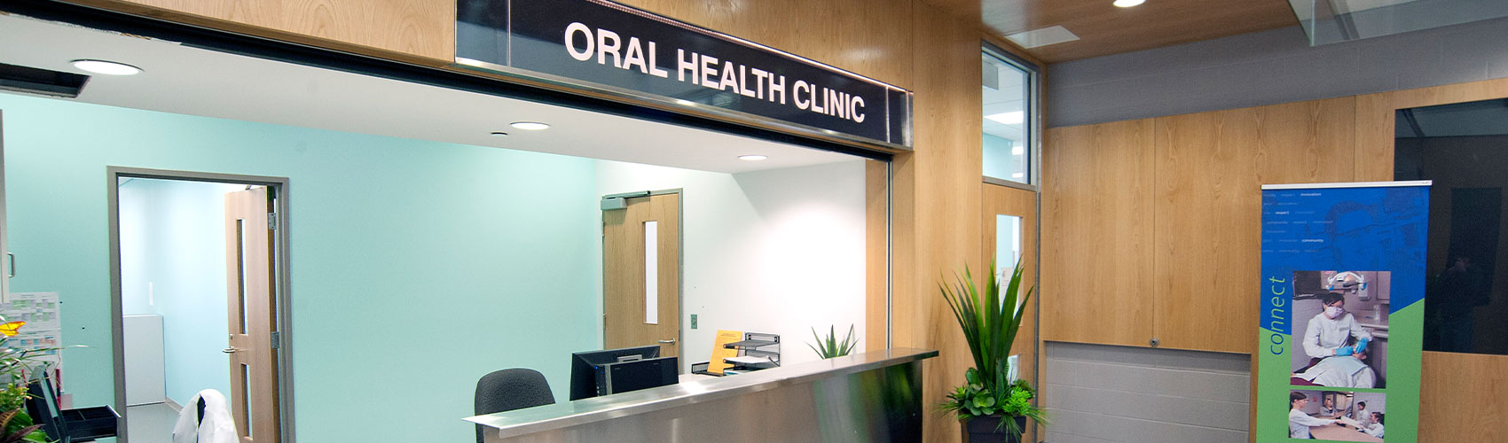 Oral Health Clinic inside the Sadlon Centre for Health and Wellness at the Barrie Campus