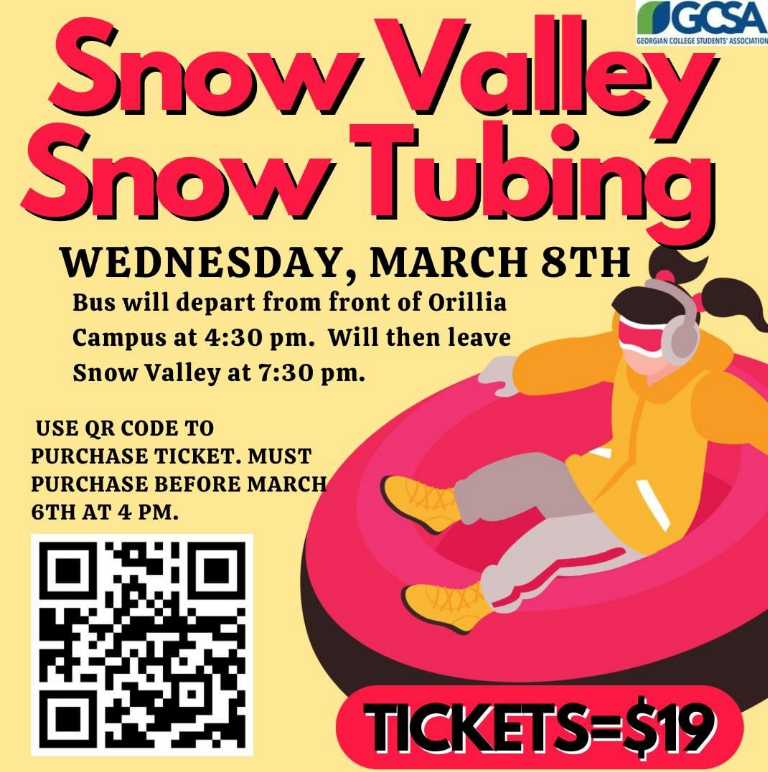 Snow Valley Snow Tubing Orillia Event College